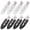 Black, White, variant on KALAKALA 8Pcs No Bend No Crease Hair Clips- Styling Duck Bill Clips Alligator Hair Barrettes for Styling Sectioning, Small Gifts for Women Girls Salon Hairstyle Hairdressing Bangs Waves Makeup