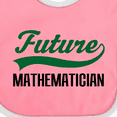 thumbnail image 4 of Inktastic Future Mathematician Boys or Girls Baby Bib, 4 of 4