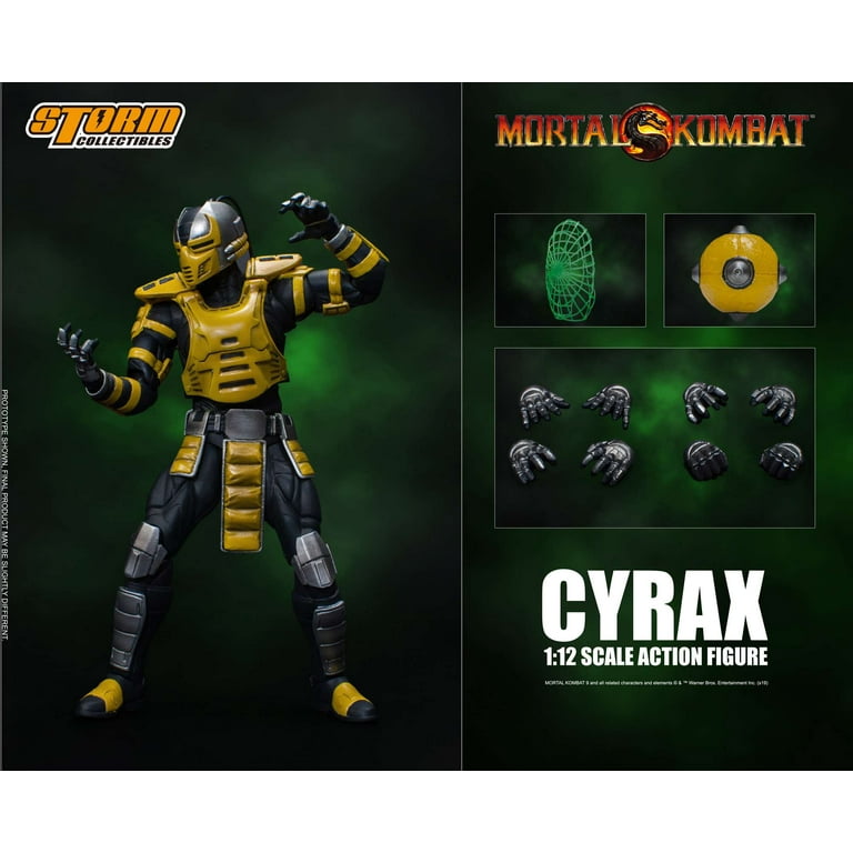 Storm Collectibles Mortal Kombat Cyrax Action Figure 7.5