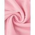 thumbnail image 5 of INSPIRE CHIC Women's Halloween Asymmetrical High Waisted Ruched Flowy Mesh Midi Skirts M Pink, 5 of 6
