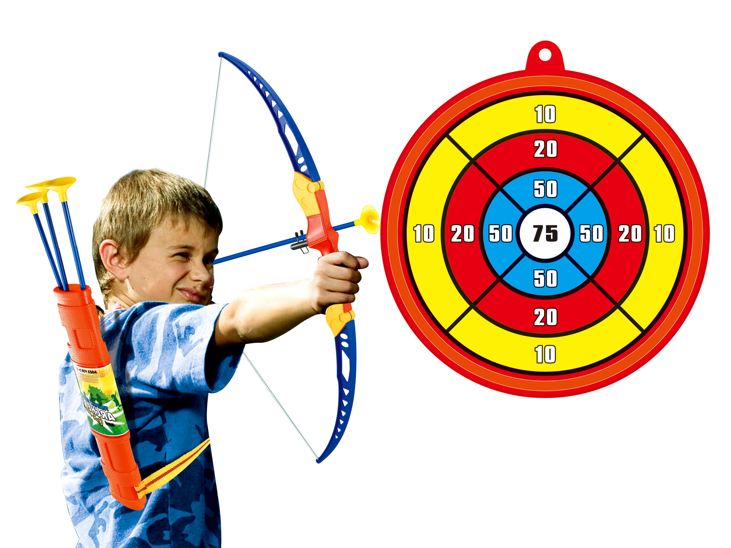 Kids Archery Bow And Arrow Toy Set With Target PS951C NERF Blaster Toy