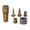 U5-Brown, variant on Air Pump for Inflatables Portable Air Pump for Inflatables Ultra-Fast and 430L/min Mini Electric Air Pump with 5 Nozzles forAir Mattress Pool Floats Vacuum Storage Bags,Brown