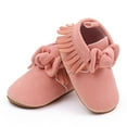 thumbnail image 4 of BJUTIR Shoes Casual First Girls Single Boys Baby Shoes Baby Shoes Unisex Booties In Antique Coral For 0-6 Months, 4 of 8