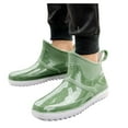 thumbnail image 3 of KELINFONG Mens Deck Boots Waterproof Fishing Rain Boots Anti Slip Chelsea Boots Ankle Booties for Boating Camping, 3 of 5
