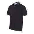 thumbnail image 2 of Classic Fit Ivy Piqué Polo, XL, Navy Blazer, 2 of 6