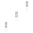 thumbnail image 2 of Guardoinrt Lot de 2 Brosses à Tambour en Acier à Haute Teneur en Carbone Bâton de Cajon Musical Résistant à l'Usure Fournitures d'Instruments Bâtons Blanc 3Ensemble, 2 of 6