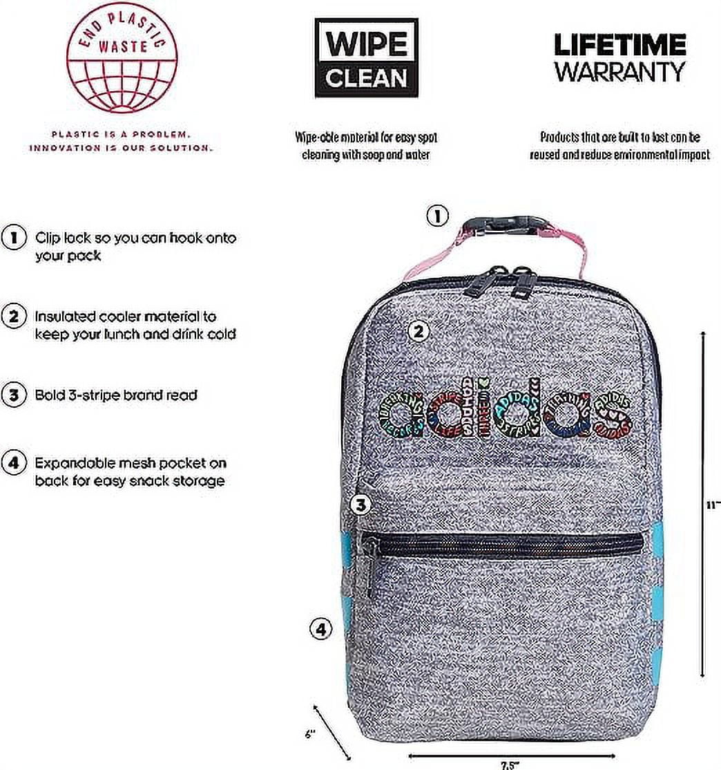 Adidas Unisex-Adult Santiago 2 Insulated Lunch Bag