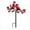 B, variant on Red Bird Garden Stake, Flat Metal Cardinal Bird Decorative Yard Art for Outdoor Garden Lawn and Pathway, Weatherproof Decorative Stake for Backyard