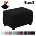 thumbnail image 1 of Housse Extensible pour Pouf Housse de Pouf Protecteur de Pouf Housse de Rangement pour Pouf Protecteur de Meuble Housse Rectangulaire Douce avec Taille Élastique, 1 of 9