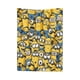 thumbnail image 4 of Manta polar de Minions, súper suave y acogedora, manta de franela ligera y cómoda, manta de felpa cálida para sofá, cama, 50 x 70 pulgadas, 4 of 8