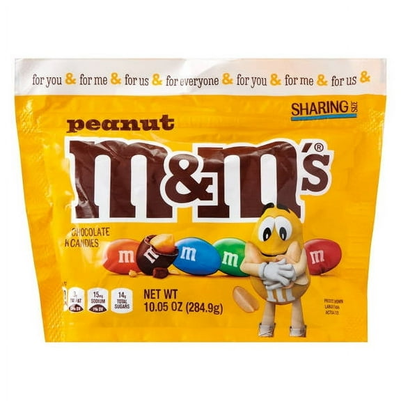 Peanut Sharing Chocolate, 10.05 oz- Pack of 5