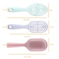 thumbnail image 6 of Kripyery Large Comb Macaron Color Long-lasting Lightweight Air Cushion Hairdressing Comb for Home, 6 of 8