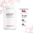 thumbnail image 6 of SuperSmart - Hesperidin Methyl Chalcone 1000 mg per Day - Circulation & Vein Support Supplement | Non-GMO & Gluten Free - 60 Vegetarian Capsules, 6 of 9