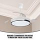 thumbnail image 3 of DEEPCRAFF Tapadera Universal Para Ventilador De Color Con Material Lavable Y Estilo, 3 of 8