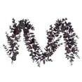 thumbnail image 3 of Vickerman 6' Artificial Burgundy Spiral Eucalyptus Garland, 3 of 5