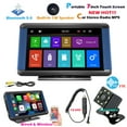 thumbnail image 2 of Riwesomey Automóvil Radio Portátil U Disco 5.0 Encendedor Powered Backup Assist Music Video Photo Dashboard MP5 Player Combinaciones de reproductor de DVD/TV para coche, 2 of 6