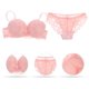thumbnail image 3 of 1 Juego de ropa interior de encaje Sexy para mujer, ropa elegante para mujer, regalo de San Valentín HOMEMAXS MX12059583, 3 of 6