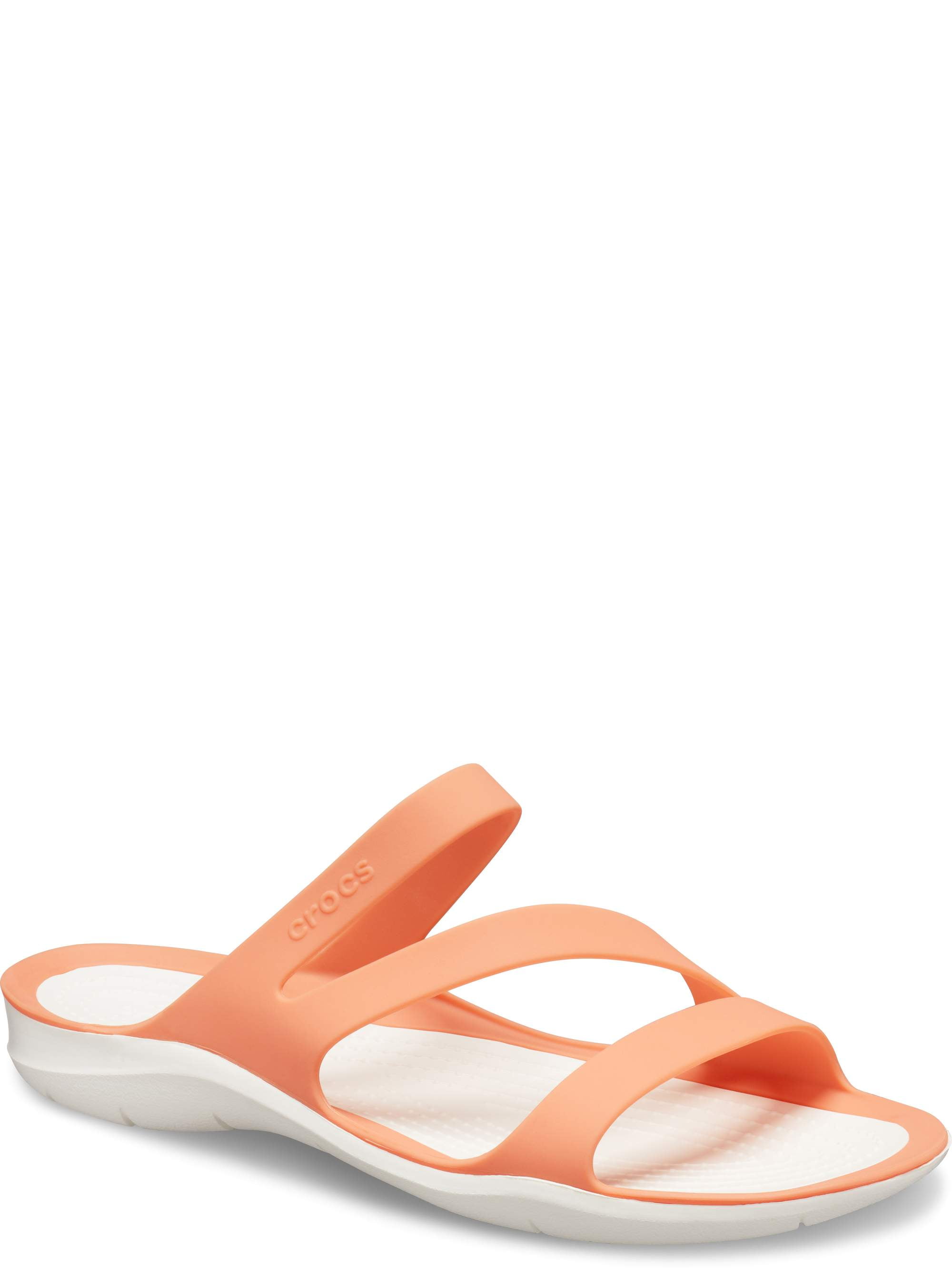 Lightweight & Flexible Crocs Women's Swiftwater Sandal Iconic Crocs Comfort 