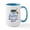 White/Blue Inside, variant on CafePress - Betty Custom Baking Mugs - 15 oz Ceramic Large White Novelty Mug