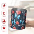thumbnail image 5 of 12oz Coffee Tumblers Pioneer Flower Floral Print Pattern Stainless Steel Vacuum Insulated Travel Tumbler Coffee Cups Mug with Lid and Straw with Cleaning Brush for Cold & Hot Drinks, 5 of 5
