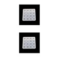 thumbnail image 3 of Yuarrent Molde para pendientes, molde para pasteles, resistente al calor, capacidad Manual, fabricante de joyas, colgante antiadherente para Pequeño 2piezas, 3 of 6