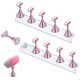 thumbnail image 1 of 2sets Nail Stand For Press On Nails Display, Magnetic Fake Nails Holder For Painting Nails Practices, Beginner Acrylic Nail Art Kit Accessories, Nail, 1 of 5