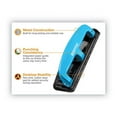 thumbnail image 5 of 12-Sheet Ez Squeeze Three-Hole Punch, 9/32" Holes, Blue/black | Bundle of 5 Each, 5 of 7