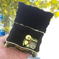 thumbnail image 4 of ROSIKING Emboss Alloy Metal Music Box Wind Up Movement Music Box for Friends on Christmas,Valentine's Day Gift (Tune;Anastasia-Once Upon a December), 4 of 6