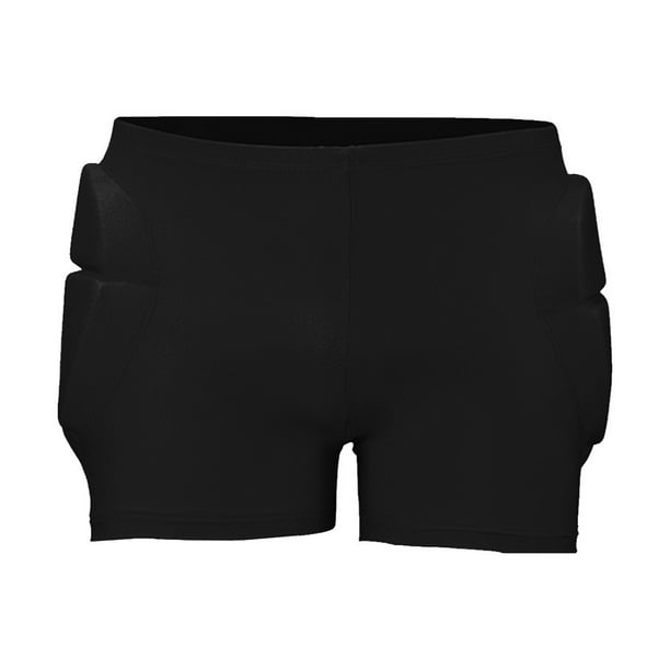 Kuymtek Pantalones Cortos Soporte Cadera para Accesorios Deportivos Portátiles Lavables Suaves (M Negro)