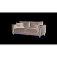 thumbnail image 2 of Gold Trimmed Arms - Medium-Firm Seating - Modern Décor - 91.5 in Wide Sofa, 2 of 2