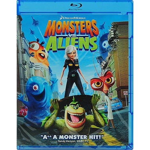 Monsters Vs. Aliens Standard Definition Widescreen (Blu-ray)