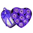 thumbnail image 1 of PENGXAING Heart-shaped Simulation Rose Flower Soap Flower Large Red Bear Gift Box Christmas Valentine‘s Day Creative Gift, 1 of 5