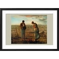 thumbnail image 2 of Art.com The Angelus Art Print by Jean-FranÃ§ois Millet, Black Frame Wall Art, 23" x 17", 2 of 5