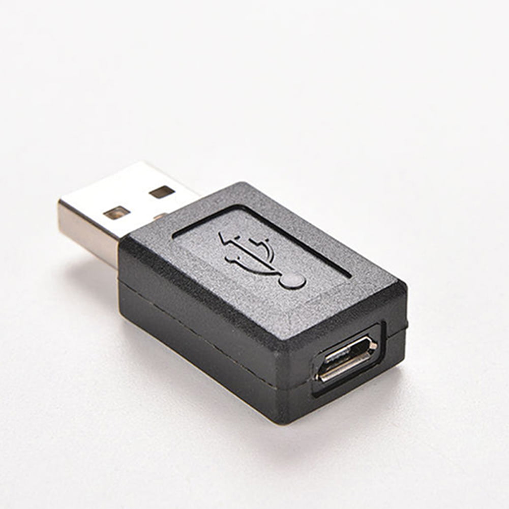 USB 2.0 A Female to Micro USB B 5 Pin Female Data Adapter Convertor TEUS 