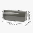 thumbnail image 4 of Estuche para gafas portátil Simple Bargains 6.18"x2.56"x1.38" Gris, 4 of 5