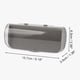thumbnail image 4 of Estuche para gafas portátil Simple Bargains 6.18"x2.56"x1.38" Gris, 4 of 5