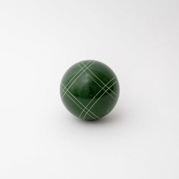 EPCO Replacement Bocce Ball with Close Curvey Stripes - Single Green 110mm