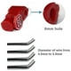 thumbnail image 2 of Lock Stop Lock 100 Pieces Plastic Red Stop Lock Anti-theft Lock Retail Pin Safety Display Lock-Yvan, 2 of 4