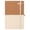 Beige, variant on College Ruled Notebook, Journal Notebooks, Note Taking Hardcover Cork Notepads, for Classroom Office Traveler Diary, 8.4"x5.7" Blue