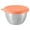 Orange, variant on RUIQPGRT Cup With Lid 2.7 Oz Reusable Stainless Salad Dressing Container Leakproof Silicone Lids Small Condiment Cups for Picnics Travel Meal Prep Kitchen Storage Kitchen Clearance
