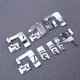 thumbnail image 5 of Juego de 8 prensatelas enrollables para máquina de coser, con accesorios de 4/8", 6/8" y 8/8", de 3/4/6 mm y 1/2 mm, para máquina de coser de caña baja Baby Lock (plateado), 5 of 6