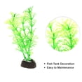 thumbnail image 3 of Unique Bargains 2 Pcs Aquarium Plants Decorations Artificial Aquatic Plant Green 4.72", 3 of 7