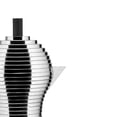 thumbnail image 3 of Alessi Pulcina Stove top Coffee Maker, 6 cups, Black, 3 of 7