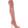 thumbnail image 2 of Steve Madden Vanquish Women's Faux Leather Over-the-Knee Thigh-High Boots, 2 of 3