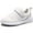 White, variant on HARVEST LAND Girls Glitter Sneakers Slip-on Athletic Tennis Shoes for Boys Toddler Little/Big Kids