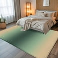 thumbnail image 5 of Deep Green Khaki Ombre 5x8 Area Rugs, Modern Abstract Art Gradient Non-Skid Rubber Backing Large Rectangle Rugs - Living Room Bedroom Home Office, Indoor Floor Mat Carpets Washable Rug, 5 of 9