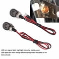 thumbnail image 4 of Turn  Indicator Lamp,DC12V Motorcycle Handlebar LED Turn  Light Retro Mini Waterproof Increased Visibility Suitable For Motorcycle ATV, 4 of 8