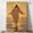 Rolled Canvas, variant on Gustav Klimt Jesus Walking On Water Christian Wall Art, Golden Halo Inspirational Spiritual Religious Art