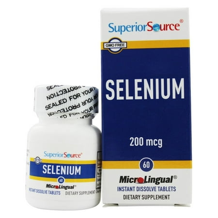 Superior Source - Selenium Instant Dissolve 200 mcg. - 60