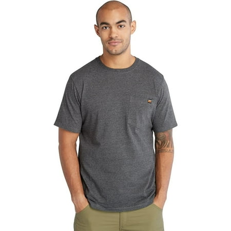 Timberland Core Pocket Short Sleeve T-Shirt, Deepest Grey Heather, Medium